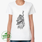 Женская футболка органик