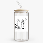 Банка с бамбуковой крышкой