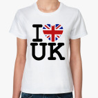 I Love UK - британский флаг
