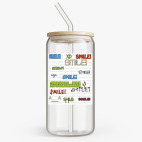 Банка с бамбуковой крышкой