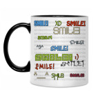 Кружка двухцветная