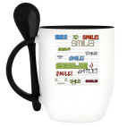 Кружка с ложкой