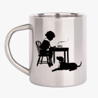 Кружка металлическая