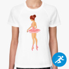 Женская спортивная футболка
