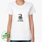 Женская футболка органик