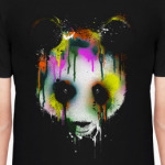 Панда в краске