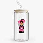 Банка с бамбуковой крышкой