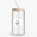 Банка с бамбуковой крышкой