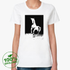 Женская футболка органик