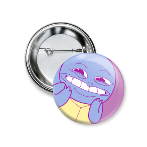 Значок 37мм с принтом Развеселый покемоша