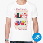 Мужская спортивная футболка