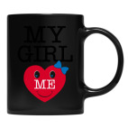 Кружка цветная UV-DTF