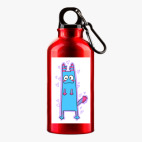 Металлическая бутылка 400 мл UV-DTF