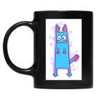 Кружка цветная UV-DTF