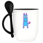 Кружка с ложкой