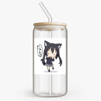 Банка с бамбуковой крышкой