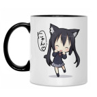 Кружка двухцветная