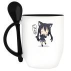 Кружка с ложкой