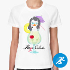 Женская спортивная футболка