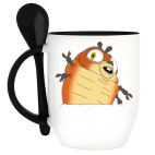 Кружка с ложкой