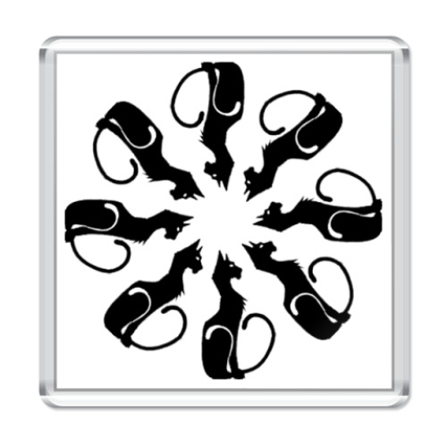 Магнит  'Cats world'