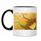 Кружка двухцветная