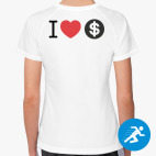 Женская спортивная футболка