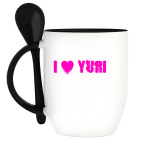 Кружка с ложкой