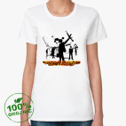 Женская футболка органик