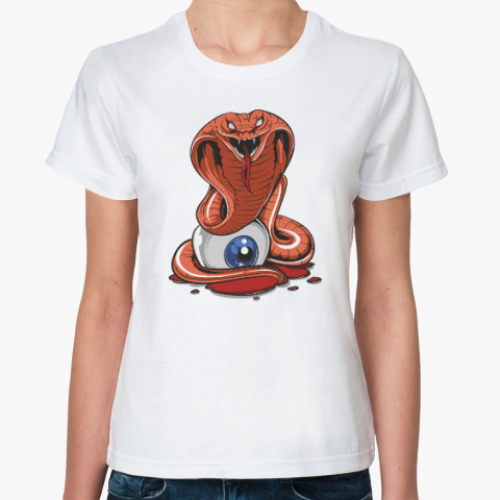 Классическая футболка Змея и глаз