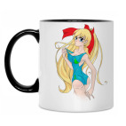 Кружка двухцветная