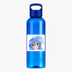 Прозрачная спортивная бутылка