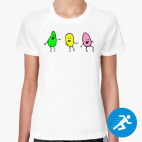 Женская спортивная футболка