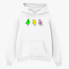 Толстовка худи оверсайз