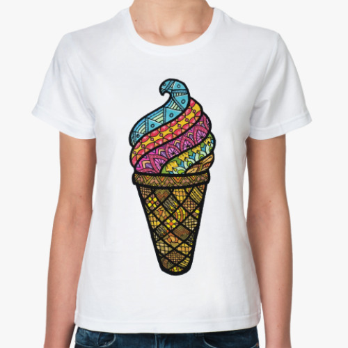 Классическая футболка Мороженка