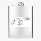 Фляжка стальная