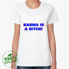 Женская футболка органик