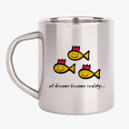 Кружка металлическая