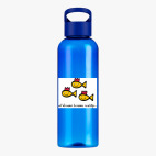 Прозрачная спортивная бутылка