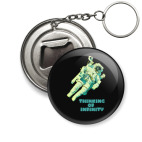 Космонавт в Бесконечной Вселенной