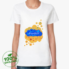 Женская футболка органик