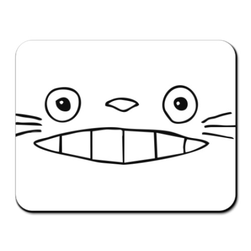 Коврик для мыши с принтом Чеширский Кототоро