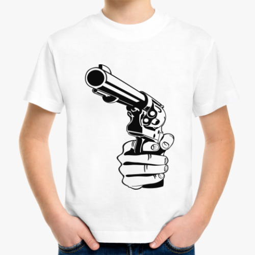 Детская футболка Револьвер