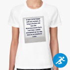 Женская спортивная футболка