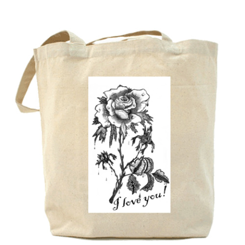 Сумка шоппер Роза