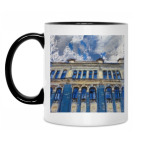 Кружка двухцветная