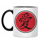 Кружка двухцветная