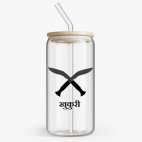 Банка с бамбуковой крышкой