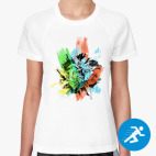 Женская спортивная футболка