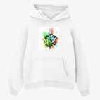 Толстовка худи оверсайз